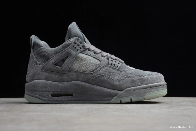 Grey Cool 930155-003 Air 4 x KAWS Jordan 0812